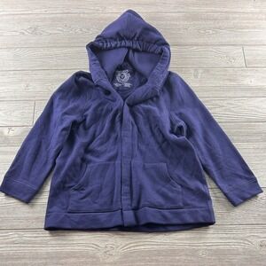 Sense-ational You Youth XL Navy Blue Sensory Friendly Cotton Hoodie Sweatshirt